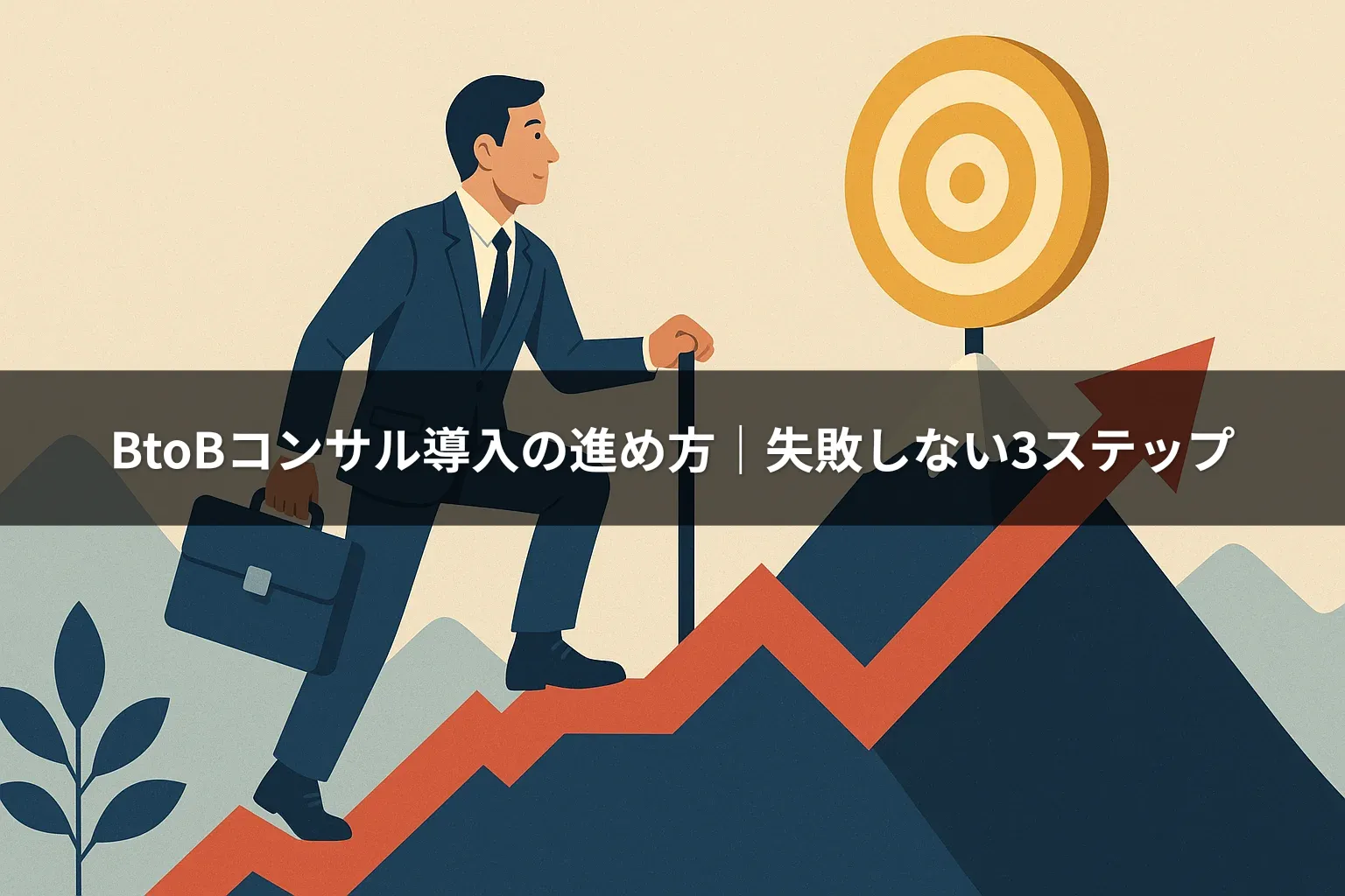 BtoBコンサル導入の進め方|失敗しない3ステップ