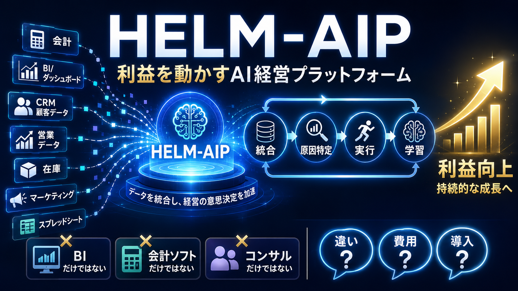 HELM-AIP（ヘルム・エーアイピー）とは何か ── 経営者の疑問に、すべて答えます